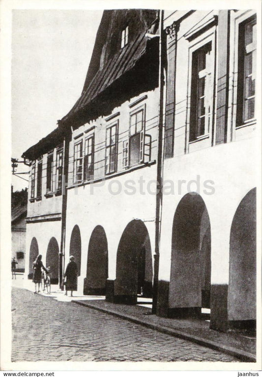 Tarnowitz OS. - Tarnowskie Gory - Alter Laubengang - street - Schlesien - Silesia - old postcard - Poland - unused - JH Postcards
