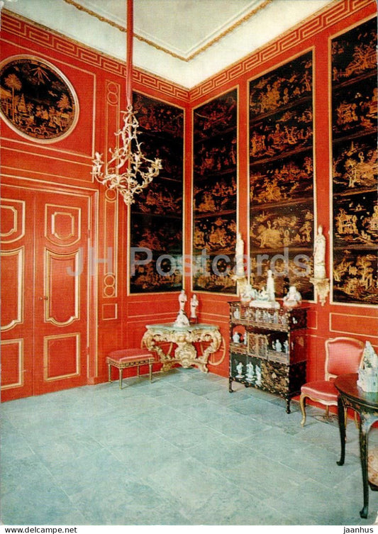Drottningholm - Kina slott - Roda rummet - Chinese pavilion - The Red Room - Sweden - unused - JH Postcards