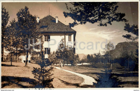 Villa im Gebirge bei Kufstein - Villa in the mountains - photo - old postcard - 1930 - Austria - used - JH Postcards