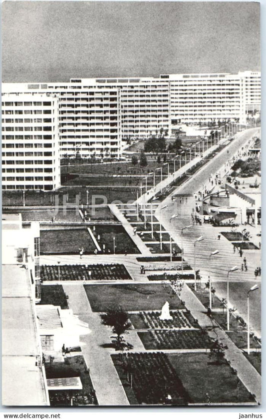 Vedere din Mamaia - seaside resort - hotels - modernist architecture - 6157 - Romania - unused - JH Postcards