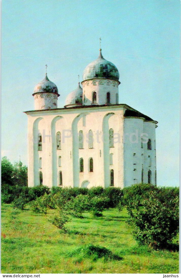 Novgorod - St George cathedral of th Yuryev Monastery - 1969 - Russia USSR - unused - JH Postcards