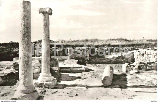 Ruinele cetatii Histria - Ruins of Histria Fortress - ancient world - archaeology old postcard - 7861 - Romania - unused - JH Postcards