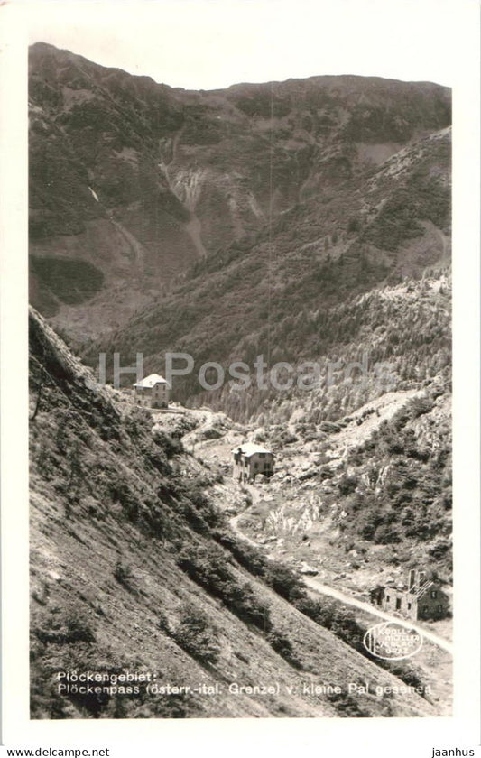Plockengebiet - Plockenpass v. kleine Pal gesehen - No. 797/172 - old postcard - 1931 - Austria - used - JH Postcards