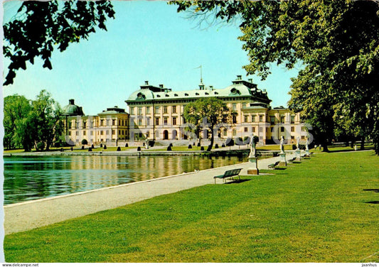 Drottningholms Slott - castle - 749 - 1981 - Sweden - used - JH Postcards