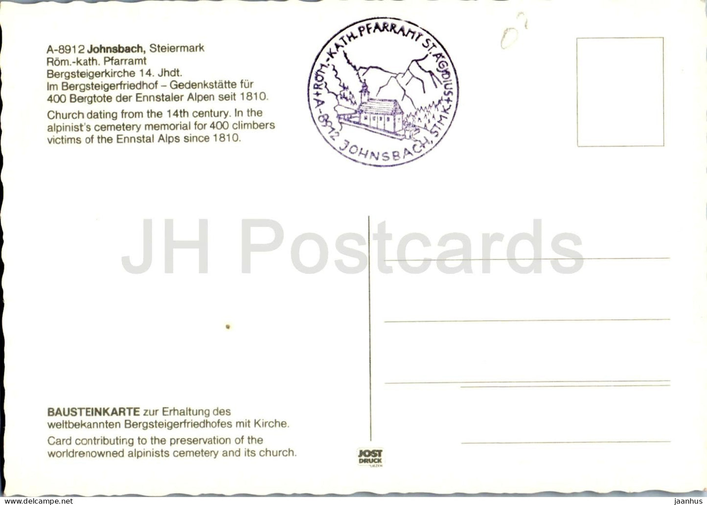 Johnsbach - village - église - vues multiples - vues multiples - Autriche - non utilisée