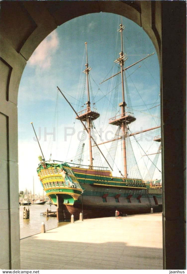 VOC - schip Amsterdam - VOC ship Amsterdam - sailing ship - Scheepvaartmuseum - 2015 - Netherlands - used - JH Postcards