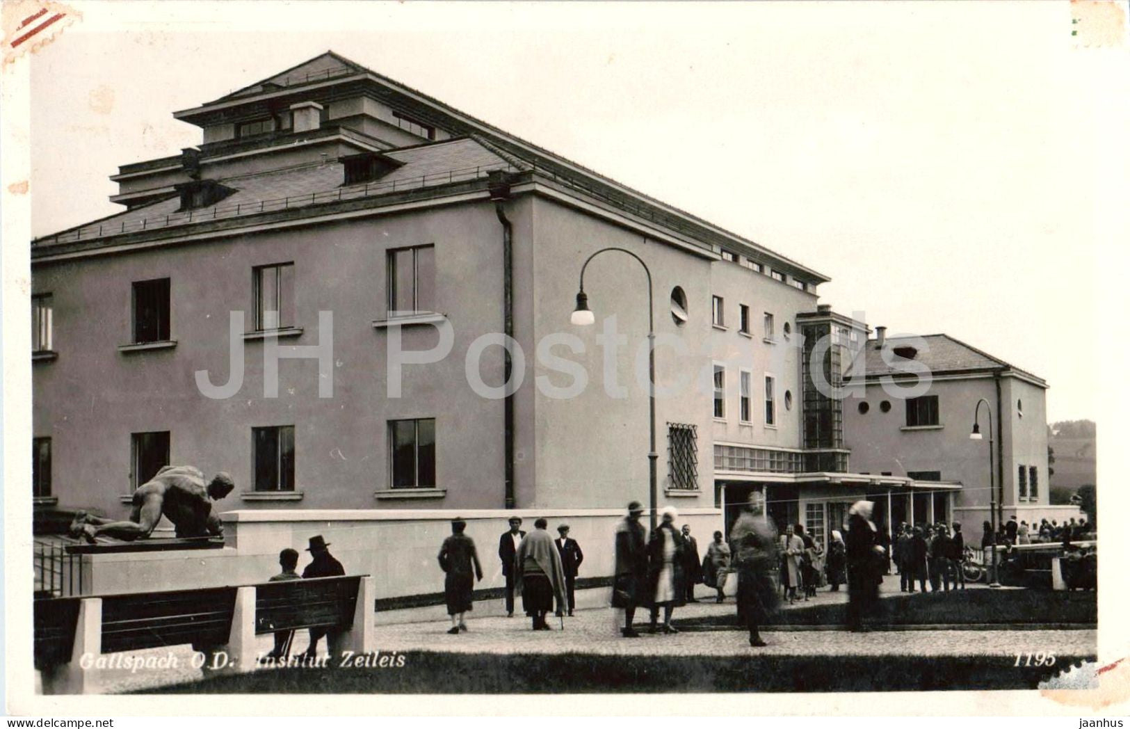 Gallspach - Institut Zeileis - 1195 - old postcard - Austria - unused - JH Postcards