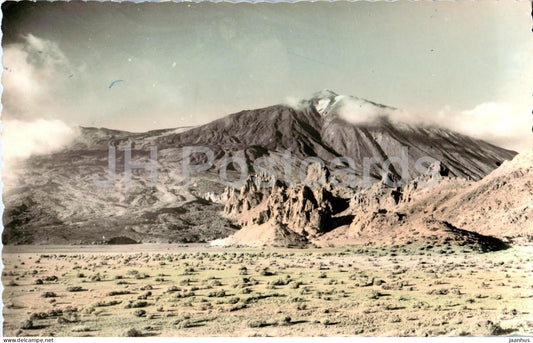 Santa Cruz De Tenerife - Valle de Ucanca y el Teide - valley - 11 - old postcard - Spain - unused - JH Postcards