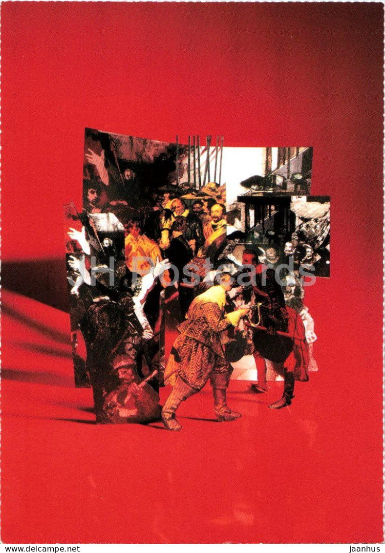 paintings by Diego Velazquez and Eckhard Froeschlin - Zanders Art Collection - 1990s - Germany - unused - JH Postcards