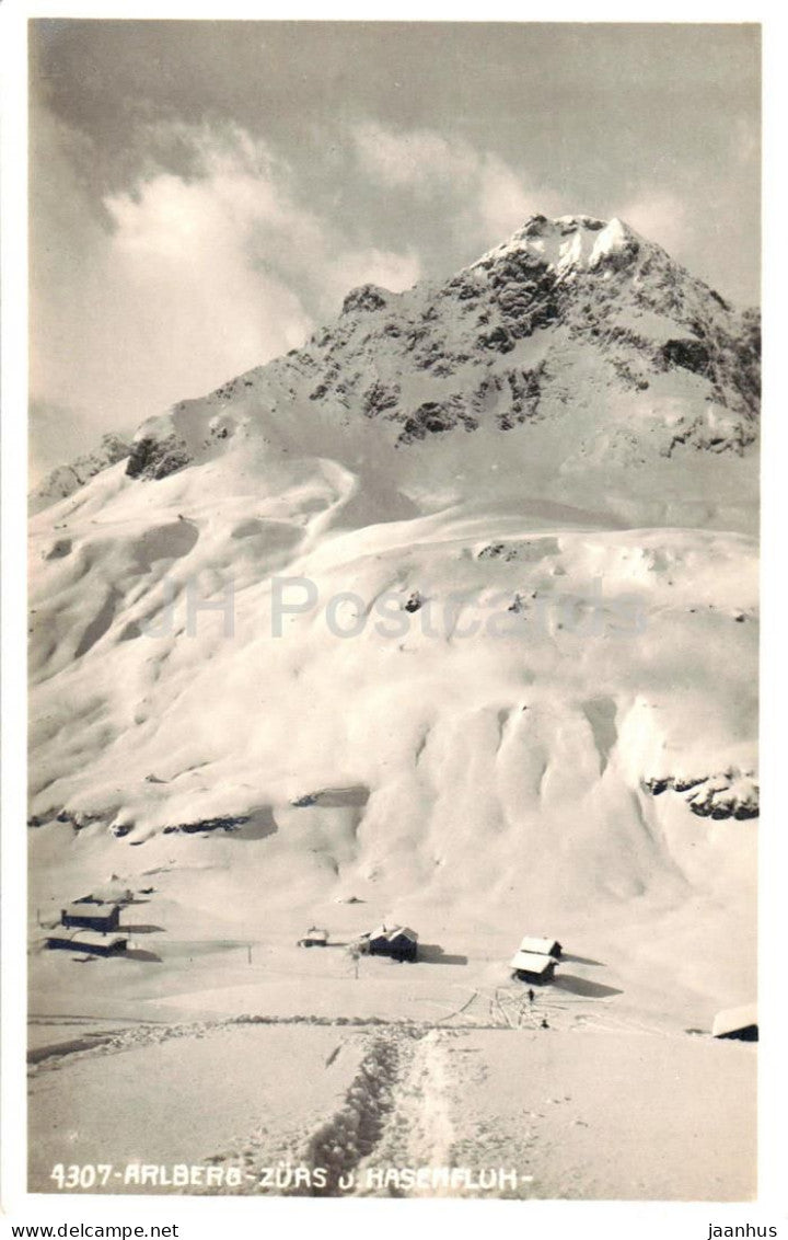 Arlberg - Zurs u. Hasenfluh - Nr. 4307 - old postcard - Austria - unused - JH Postcards