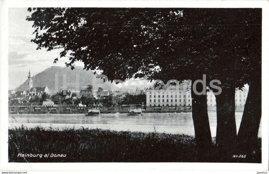 Hainburg a Donau - city view - 265 - old postcard - 1941 - Austria - used - JH Postcards