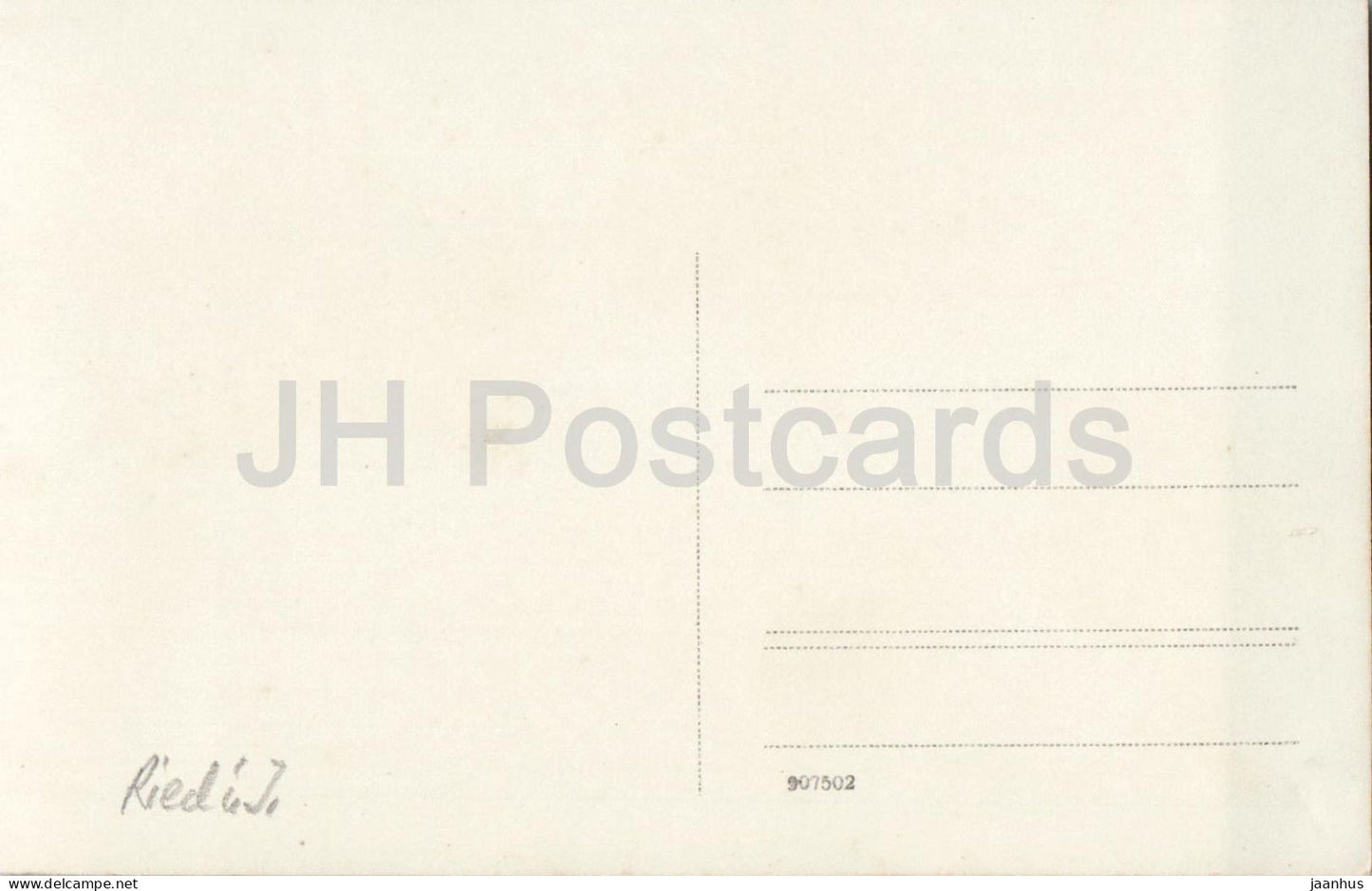 Ried im Innkreis Fischerei-u. Sportartikel Hans Egg Seilermeister - Magasin de pêche - 1 - carte postale ancienne - Autriche - inutilisé 