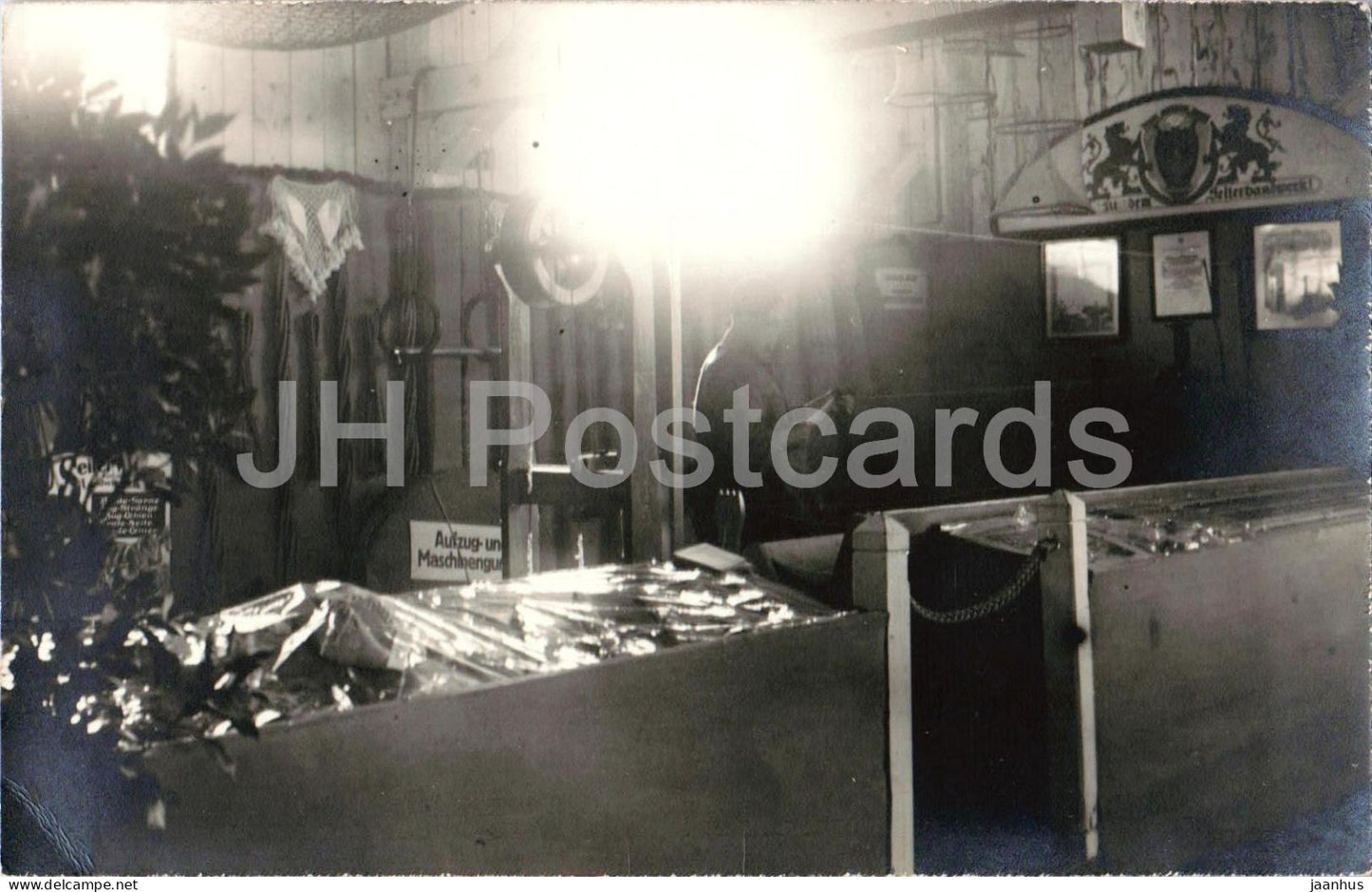 Ried im Innkreis Fischerei-u. Sportartikel Hans Egg Seilermeister - Magasin de pêche - 1 - carte postale ancienne - Autriche - inutilisé 