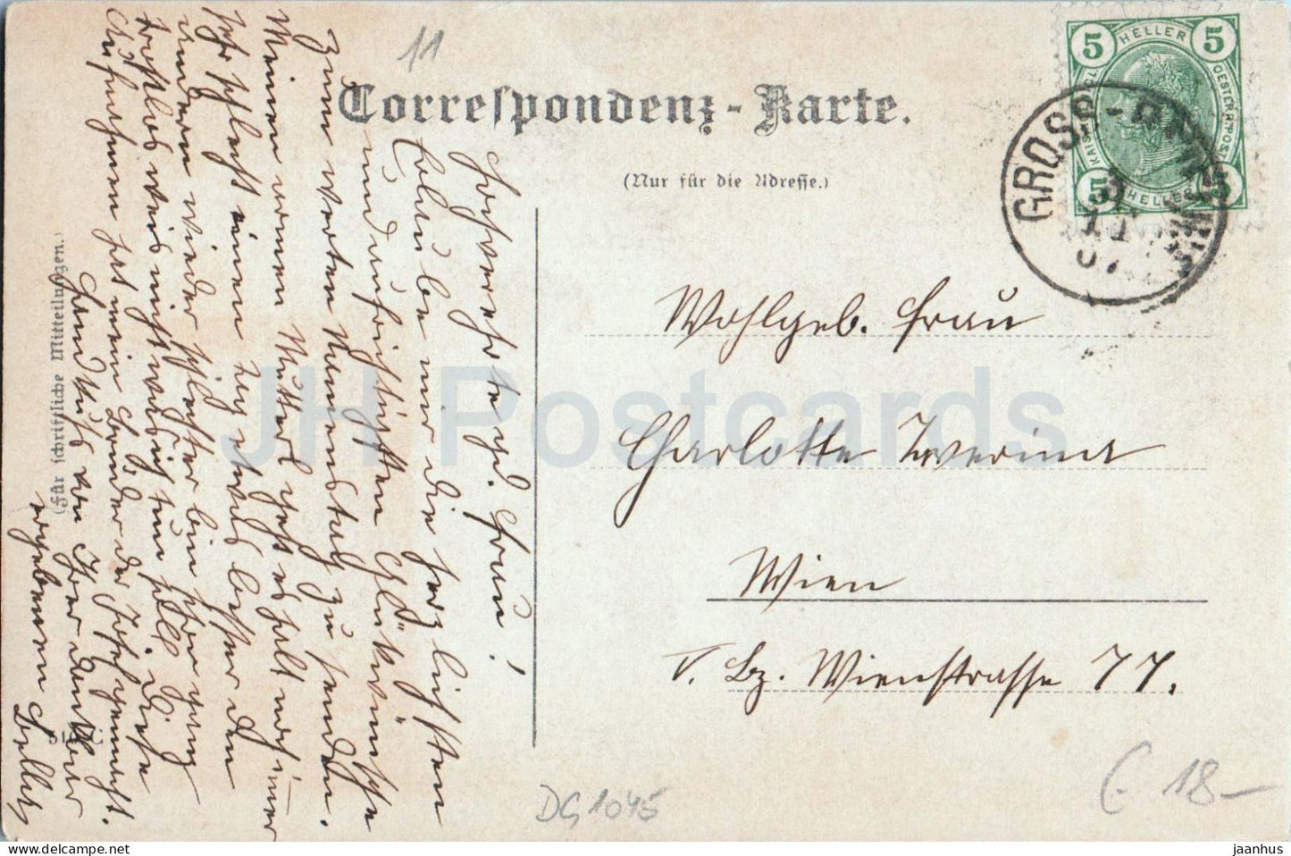 Sagewerk - scierie - scierie alpine - industrie - photo - carte postale ancienne - années 1900 - Autriche - d'occasion 