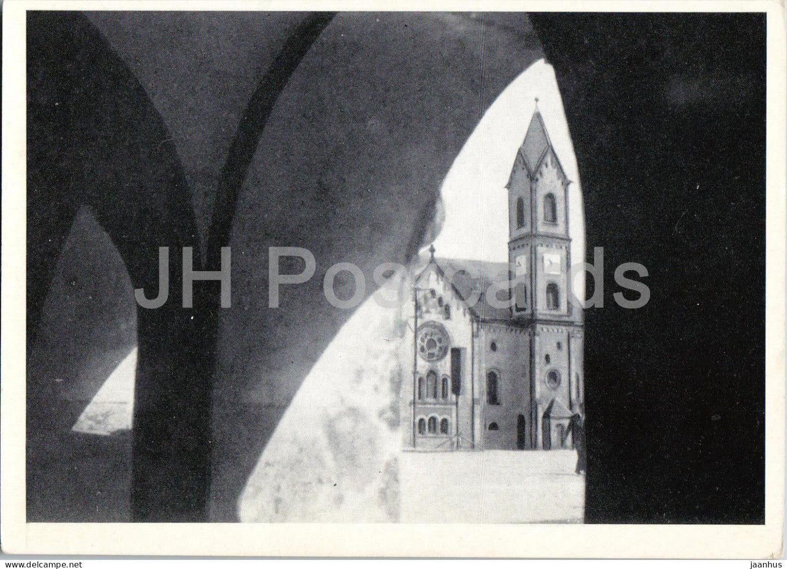 Tarnowitz OS. - Tarnowskie Gory - Evgl Kirche - church - Schlesien - Silesia - old postcard - Poland - used - JH Postcards
