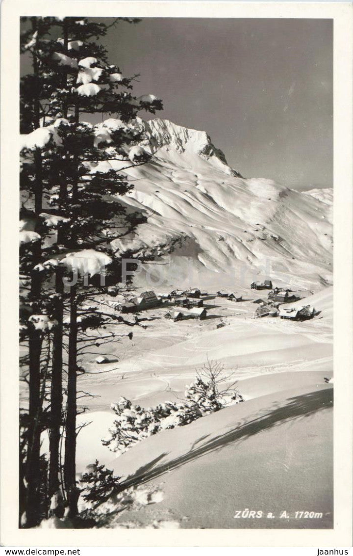 Zurs a. A. 1720 m - Nr. 9656 - old postcard - 1941 - Austria - used - JH Postcards