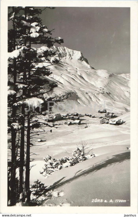 Zurs a. A. 1720 m - Nr. 9656 - old postcard - 1941 - Austria - used - JH Postcards