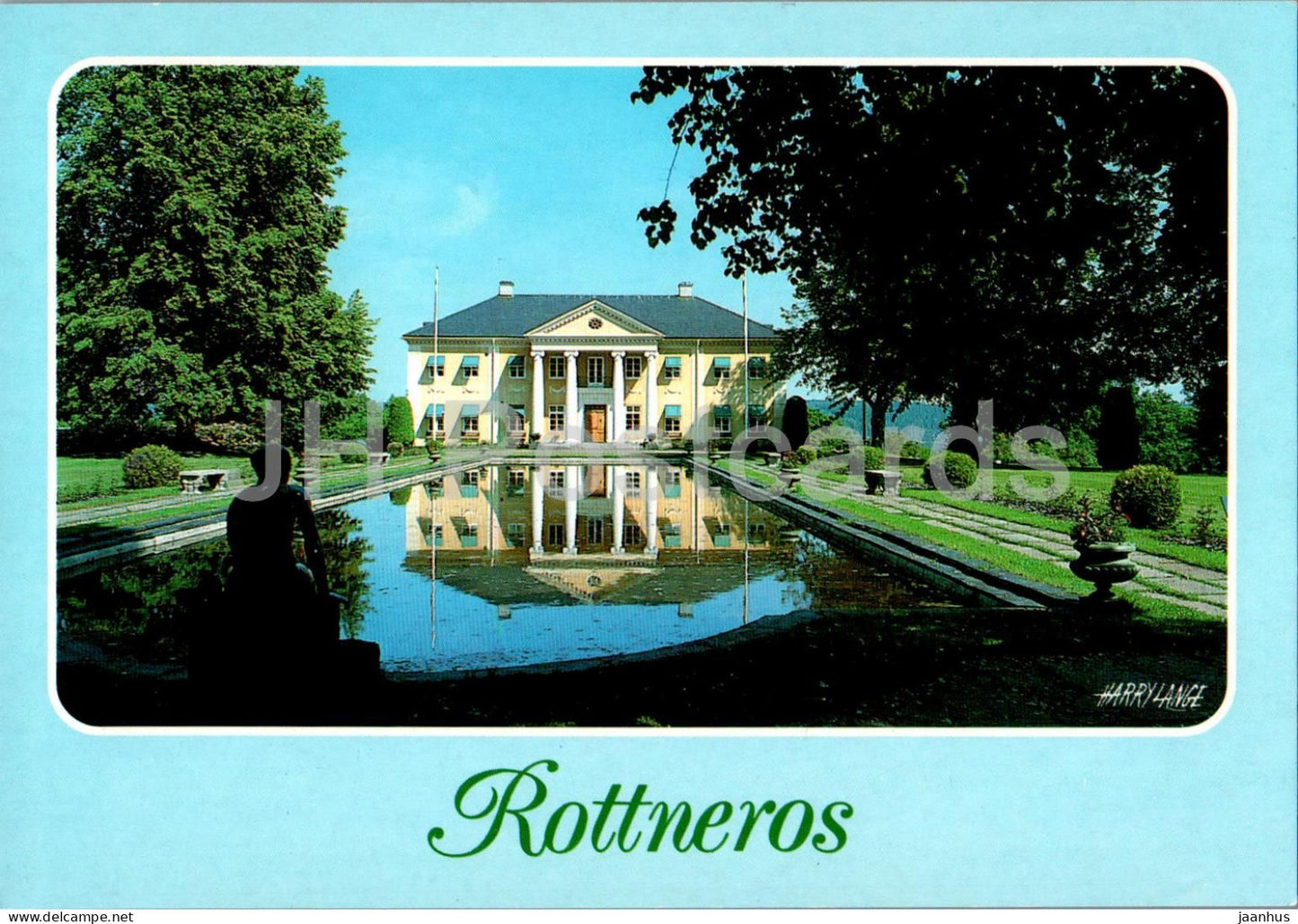 Rottneros - Sagans Ekeby i Selma Lagerlofs diktning - Selma Lagerlof poetry - 479 - Sweden - unused - JH Postcards