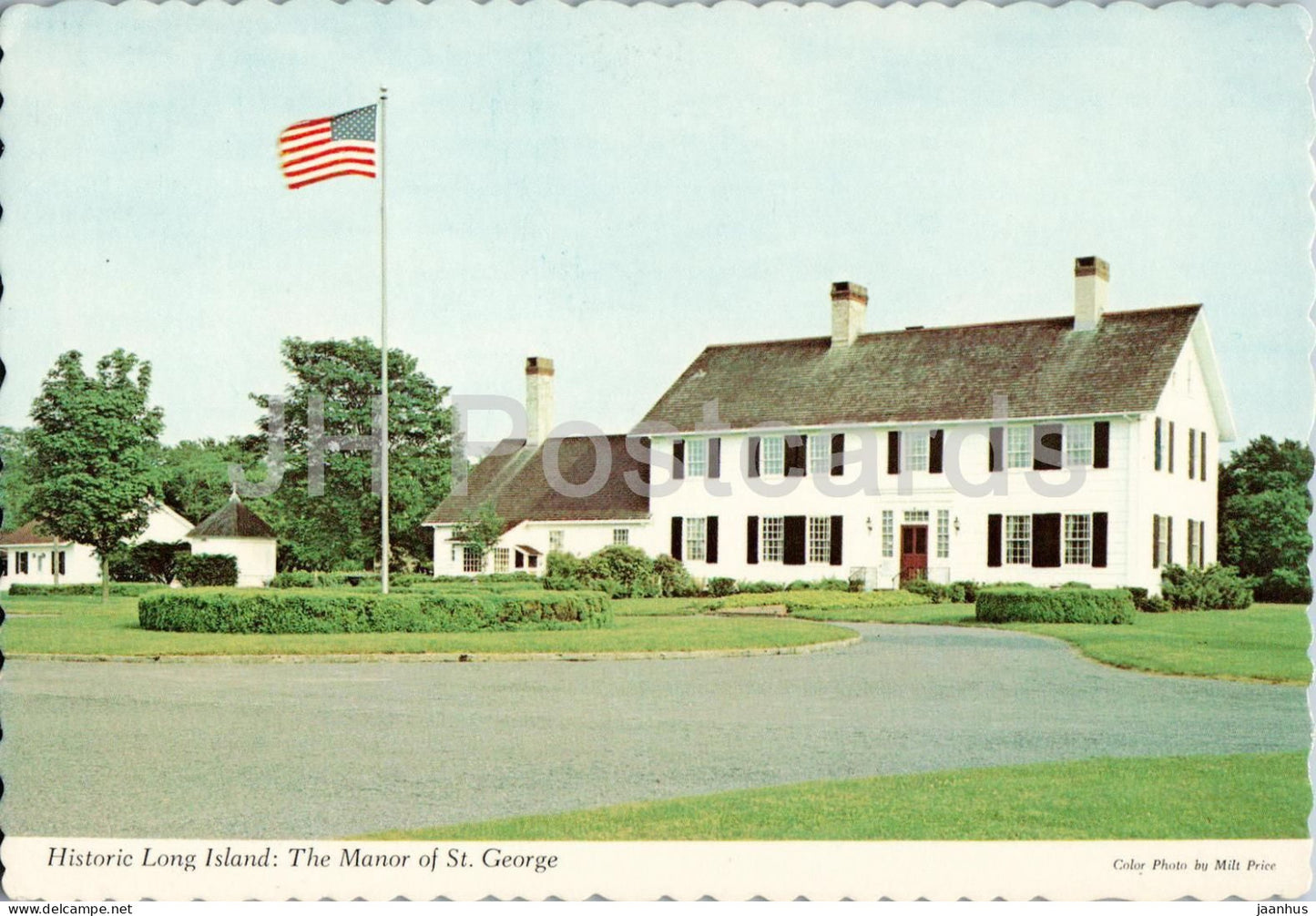 Historic Long Island - The Manor of St. George - 11751 - USA - used - JH Postcards
