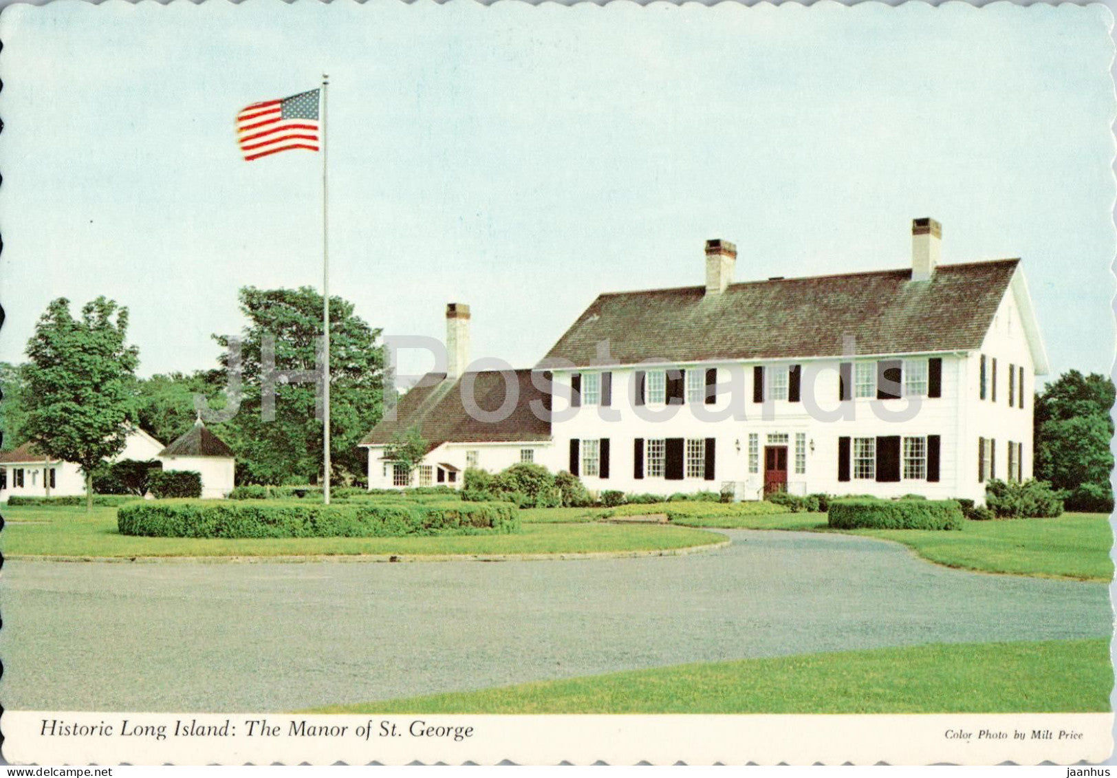 Historic Long Island - The Manor of St. George - 11751 - USA - used - JH Postcards