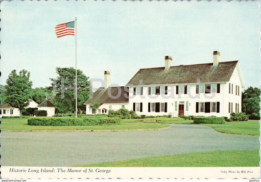 Historic Long Island - The Manor of St. George - 11751 - USA - used - JH Postcards
