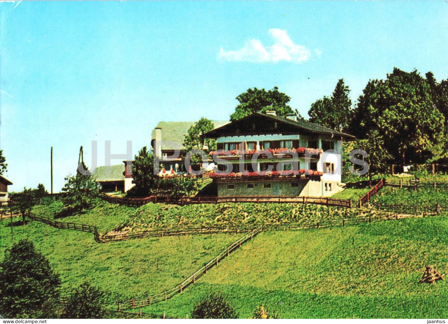 Gasthof Pension Ochnerbauer - Kindberg 1000 m Seehohe - alpine guesthouse countryside - Austria - used - JH Postcards