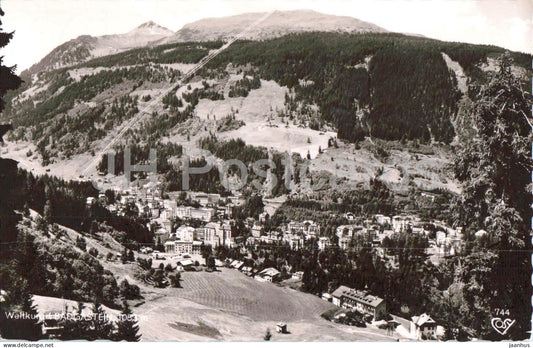 Weltkurort Badgastein - Bad Gastein - spa town - thermal bath - mountains - panorama - 744 - 1974 - Austria - used - JH Postcards