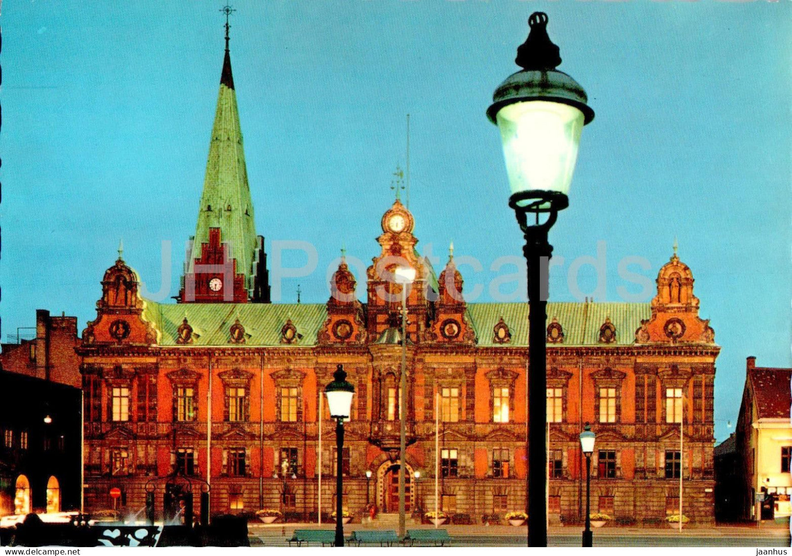 Malmo - Radhuset - Town Hall - 1/12 - Sweden - unused - JH Postcards