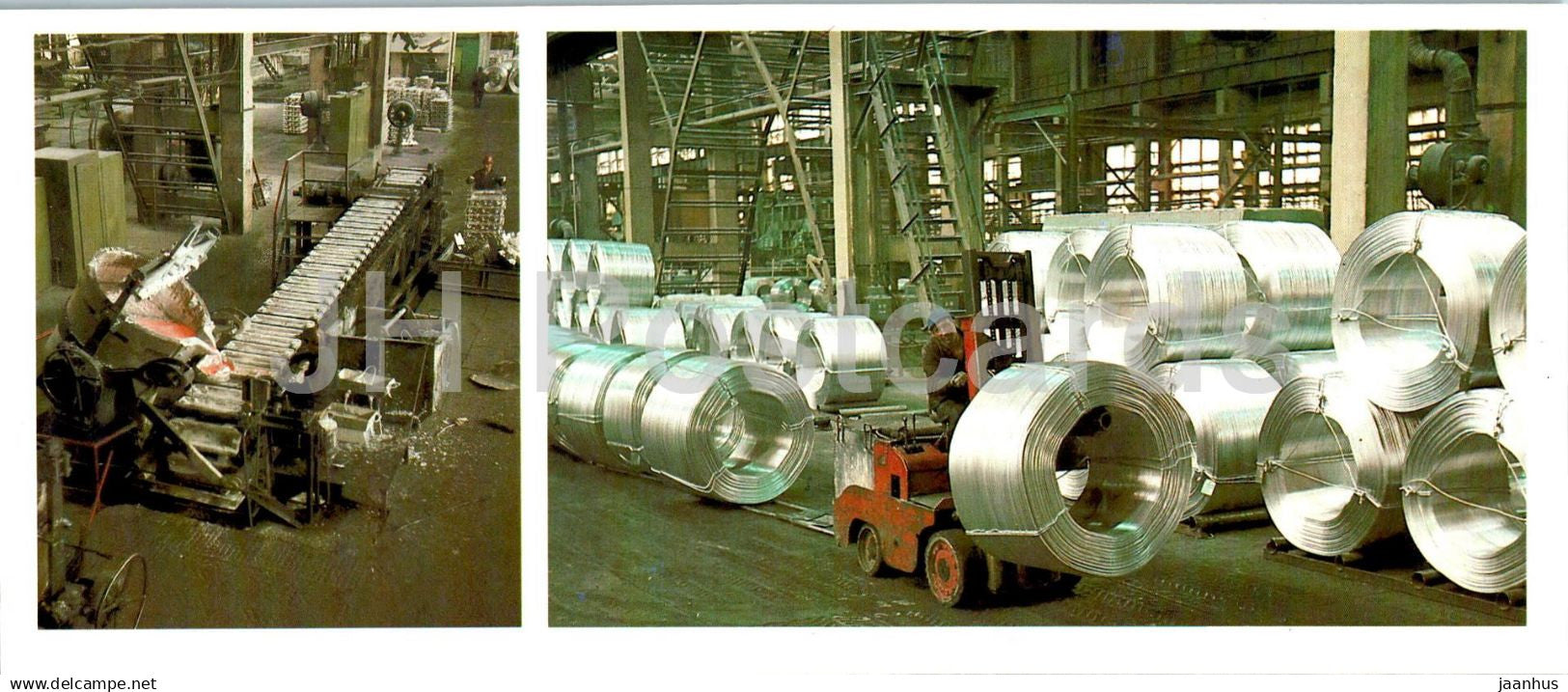Bratsk - Production of Bratsk Aluminium Plant - industry - 1 - 1981 - Russia USSR - unused - JH Postcards