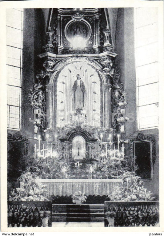 Gleiwitz OS - Allerheiligen Kirche - Church - Gliwice - Schlesien - Silesia - old postcard - Poland - used - JH Postcards