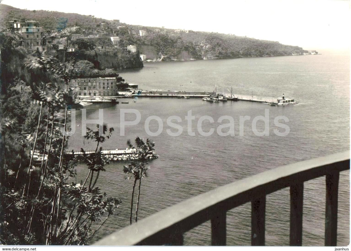 Sorrento - Il Porto e punta del Capo - The Harbour and Cape Point - 301 - 1961 - Italy - used - JH Postcards