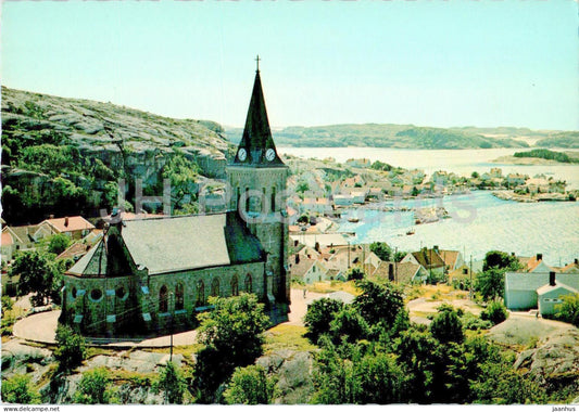 Fjallbacka - church - 3244 - Sweden - unused - JH Postcards