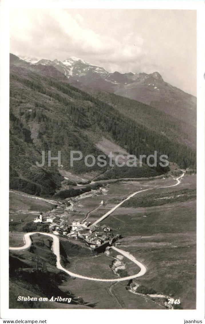 Stuben am Arlberg - Mountain village view - Alps - Nr. 7145 - old postcard - Austria - unused - JH Postcards