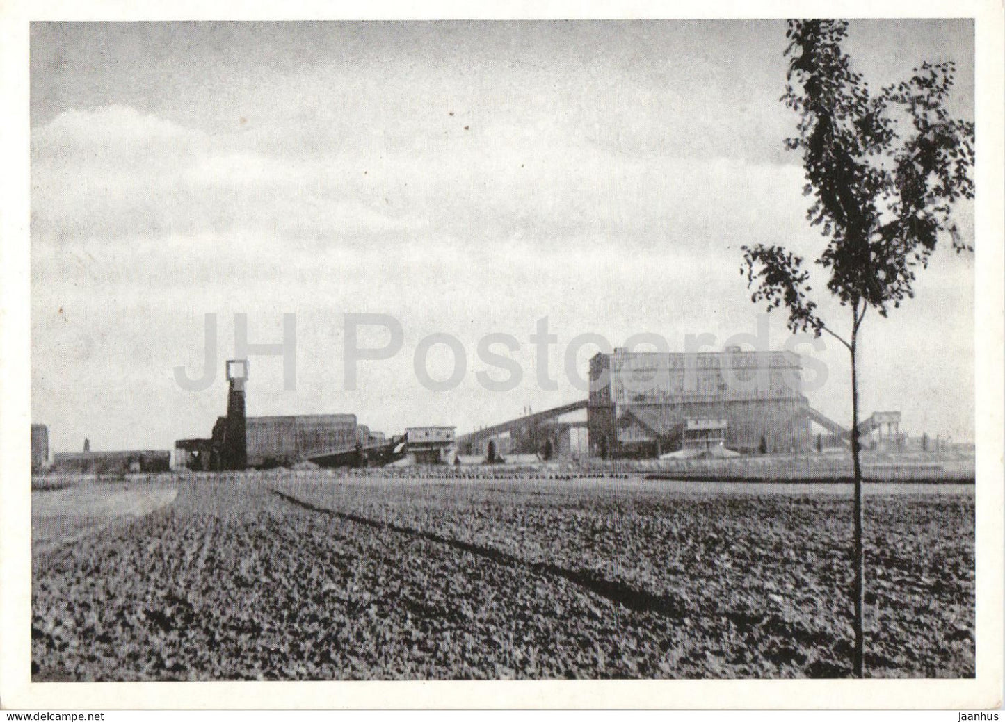 Gleiwitz OS - Ohringen Grube mine - mining - industry - Gliwice - Schlesien - Silesia - old postcard - Poland - unused - JH Postcards
