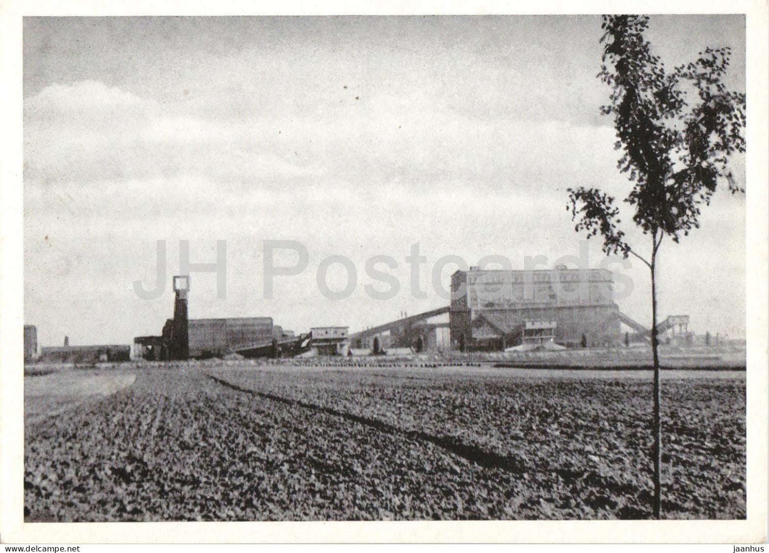 Gleiwitz OS - Ohringen Grube mine - mining - industry - Gliwice - Schlesien - Silesia - old postcard - Poland - unused - JH Postcards