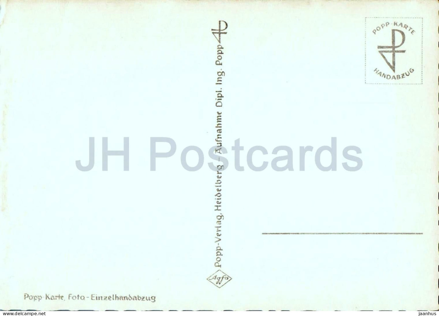 Aus den Dolomiten - Dolomiten - Gebirgskette - felsige Gipfel - Hochtal - 2331 - alte Postkarte - Italien - unbenutzt