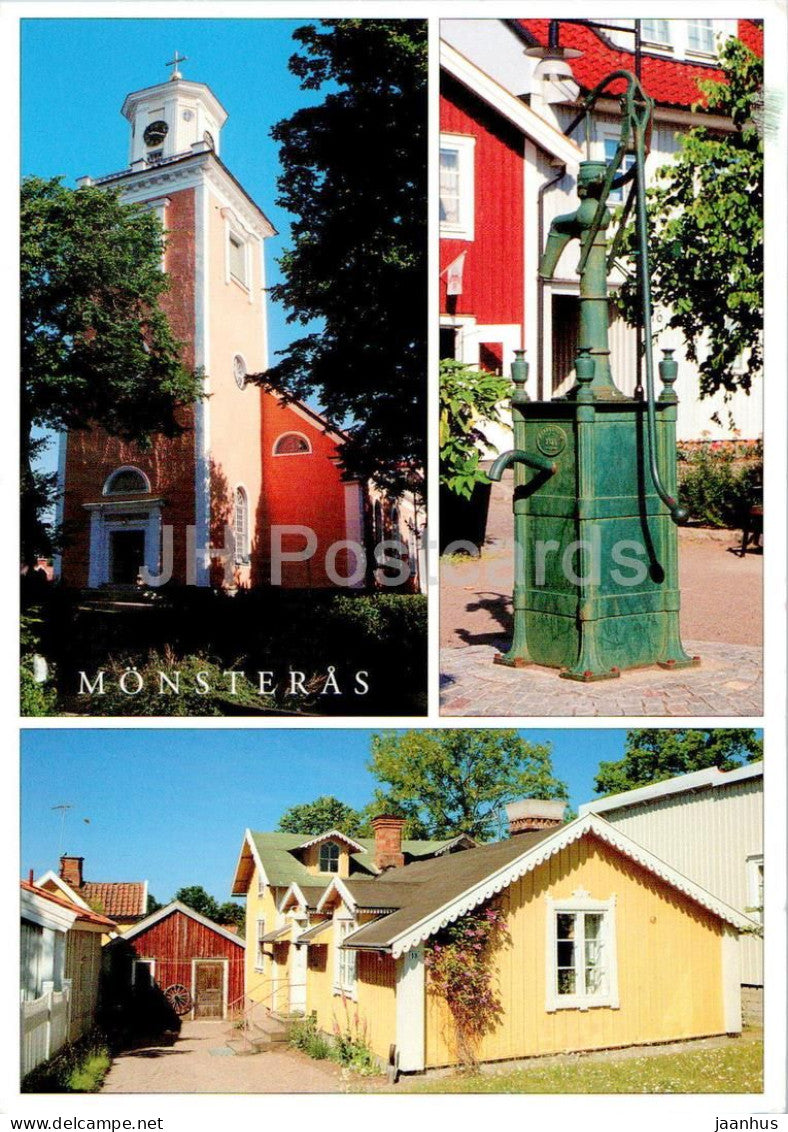 Monsteras centrum - multiview - 490 - 2006 - Sweden - used - JH Postcards