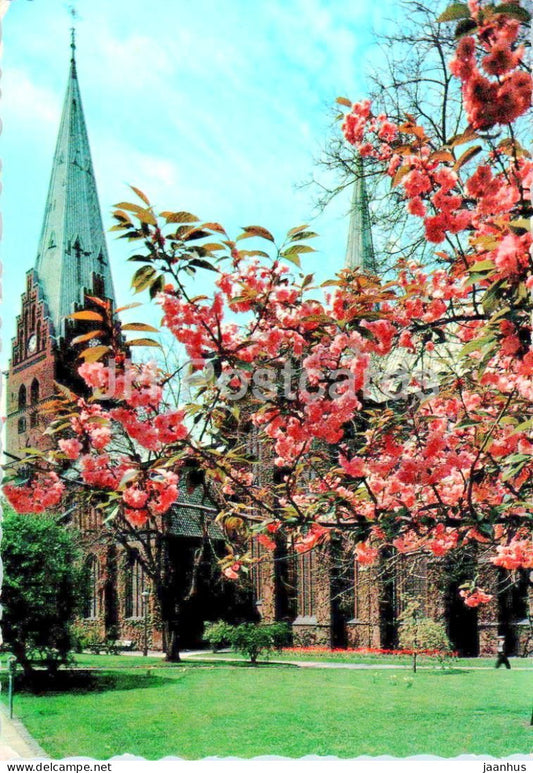 Malmo - St Petri Kyrka - church - 5/16 - 1967 - Sweden - used - JH Postcards