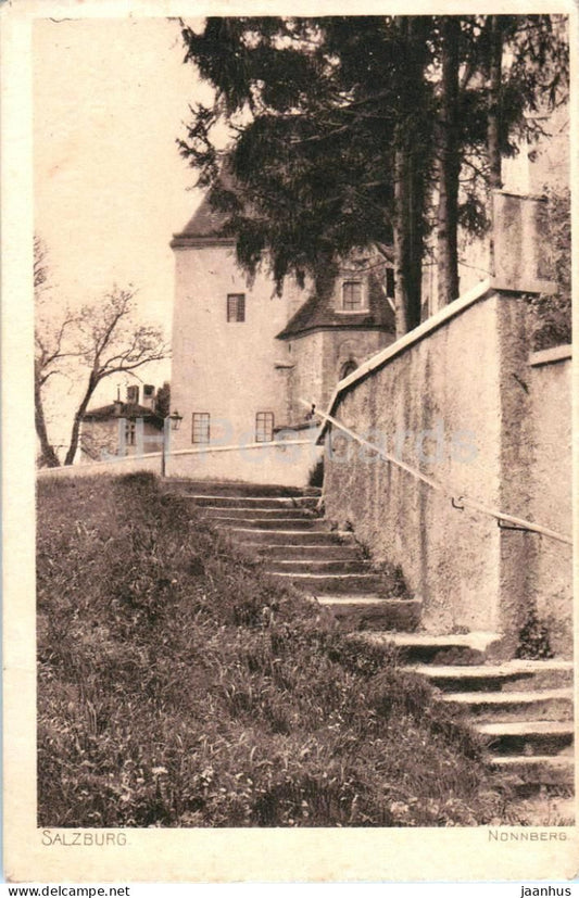 Salzburg Nonnberg - Architecture - Monastery - Nr. 22 - old postcard - Austria - unused - JH Postcards