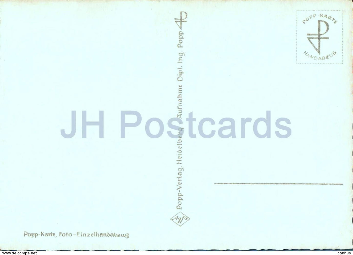Das Matterhorn - mountain peak - alpine landscape - 2337 - old postcard - Switzerland - unused