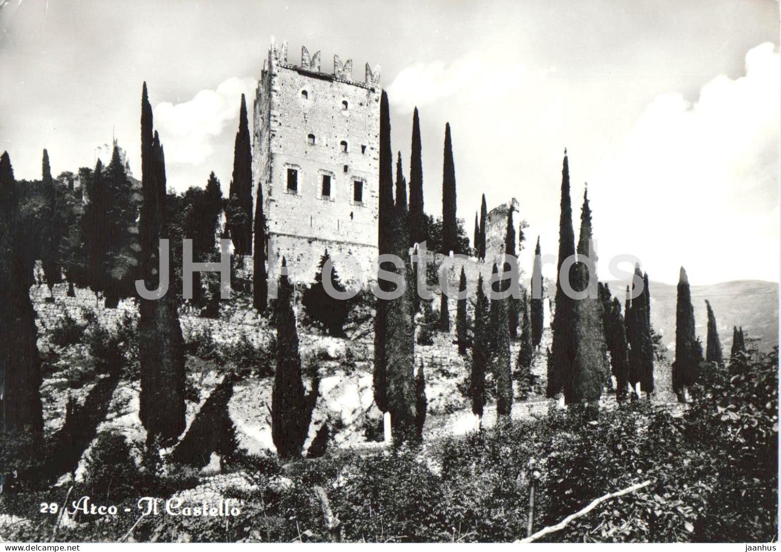 Arco - Il Castello - The Castle - 29 - 1964 - Italy - used - JH Postcards
