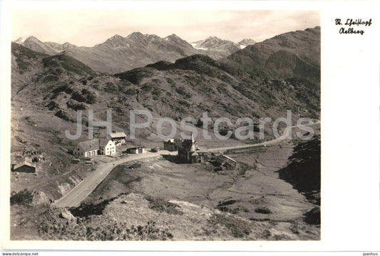 Arlberg - Alpine village view - Nr. 2473 - old postcard - 1940s - Austria - unused - JH Postcards