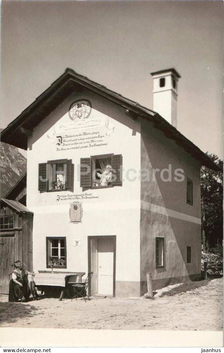 Bad Aussee - Haus in dem W. Kienzl die Oper Evangelimann komponierte - 5677 - old postcard - Austria - unused - JH Postcards