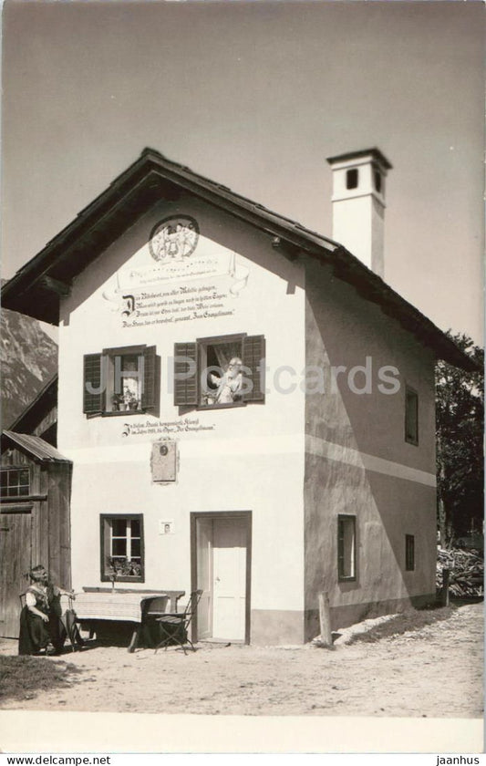 Bad Aussee - Haus in dem W. Kienzl die Oper Evangelimann komponierte - 5677 - old postcard - Austria - unused - JH Postcards