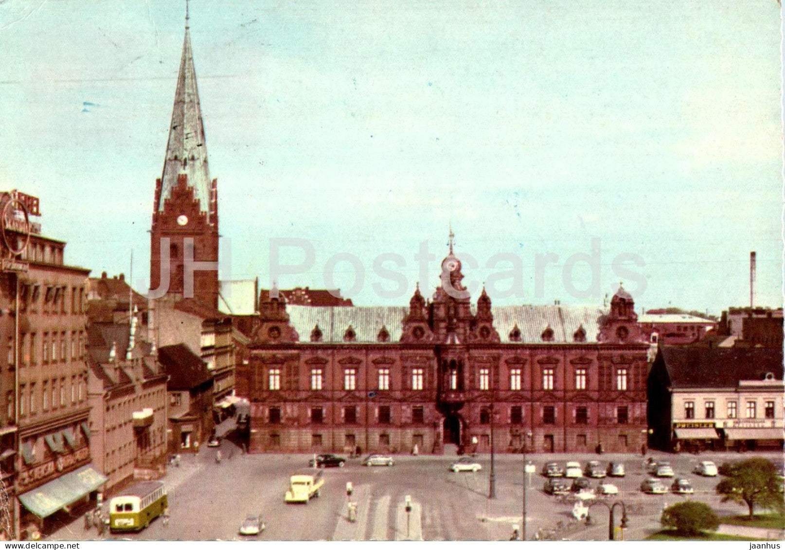 Malmo - Radhuset - 1962 - Sweden - used - JH Postcards
