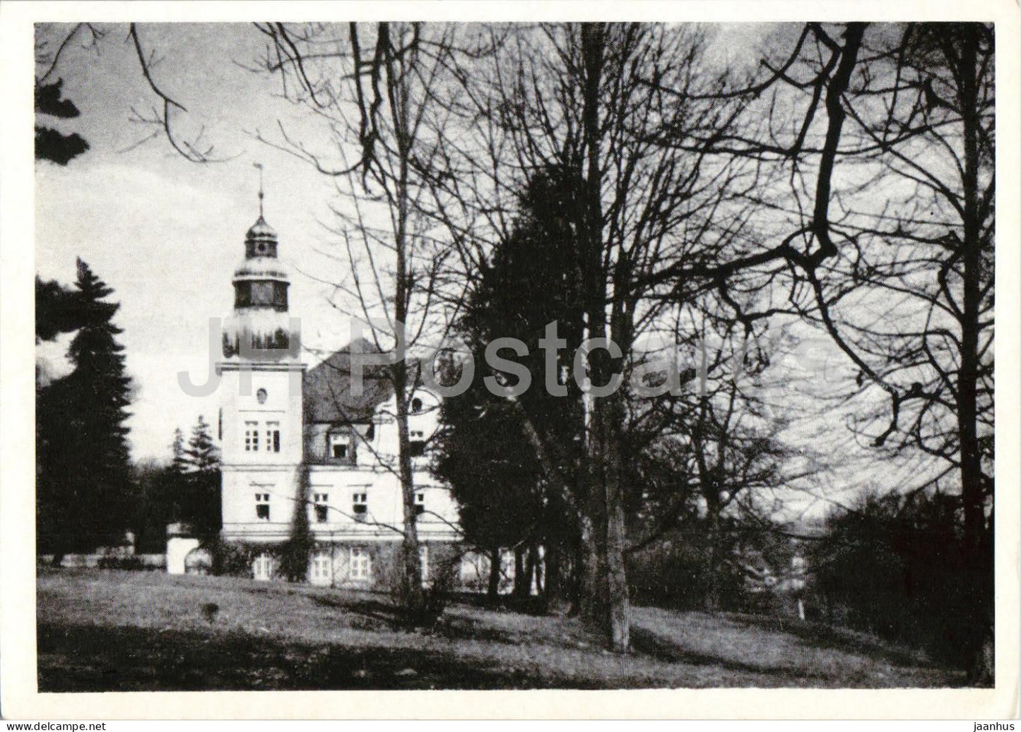 Dramastein - Kr. Gleiwitz - Schloss - Castle - Gliwice - Schlesien - Silesia - old postcard - Poland - unused - JH Postcards