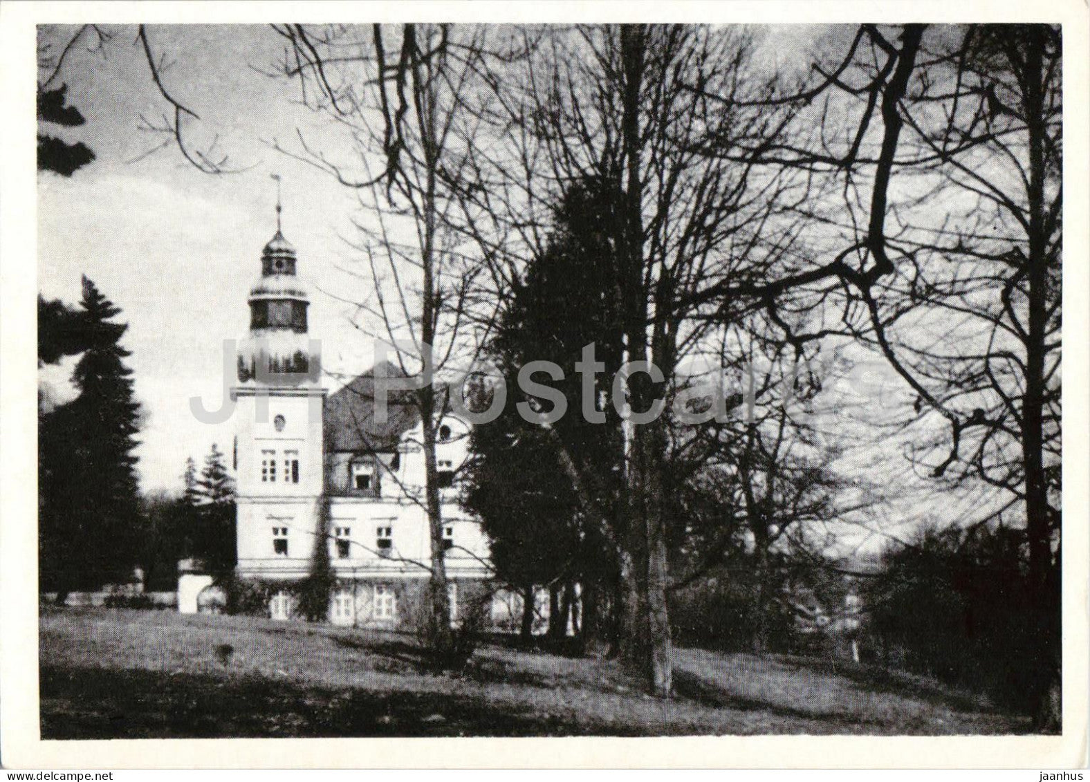 Dramastein - Kr. Gleiwitz - Schloss - Castle - Gliwice - Schlesien - Silesia - old postcard - Poland - unused - JH Postcards