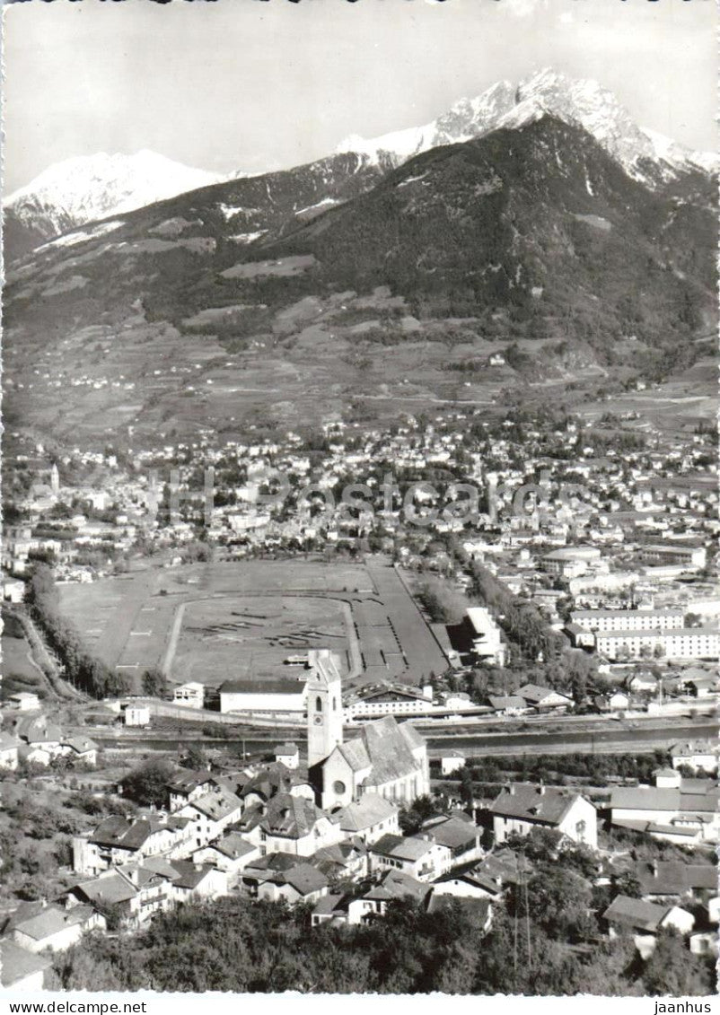 Marlengo 484 m pr Merano - village - panorama - alpine landscape - mountains 10160 - 1968 - Italy - used - JH Postcards