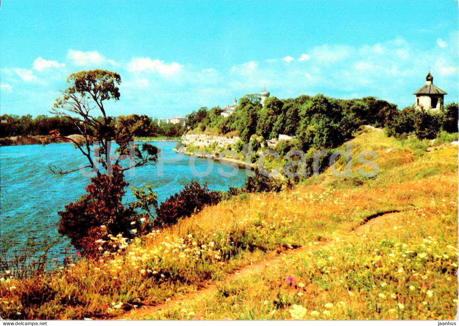 Pskov - Velikaya river - postal stationery - 1982 - Russia USSR - unused - JH Postcards