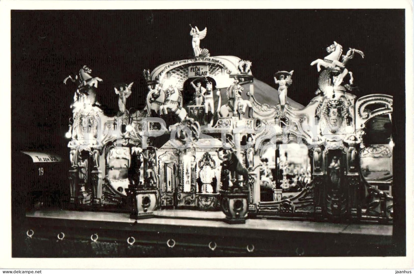 Miniatuur - Stoomcarussel - Miniature steam carousel - Gorinchem - 147 - old postcard - Netherlands - unused - JH Postcards